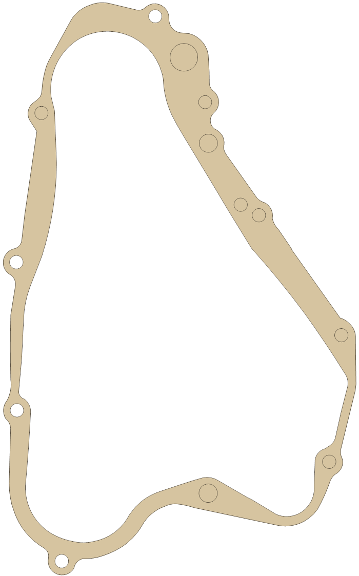 Suzuki Clutch gasket outline, OEM 11482-27C02, A material