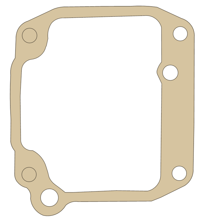 Suzuki Float Bowl gasket outline, OEM 13251-18900, B material