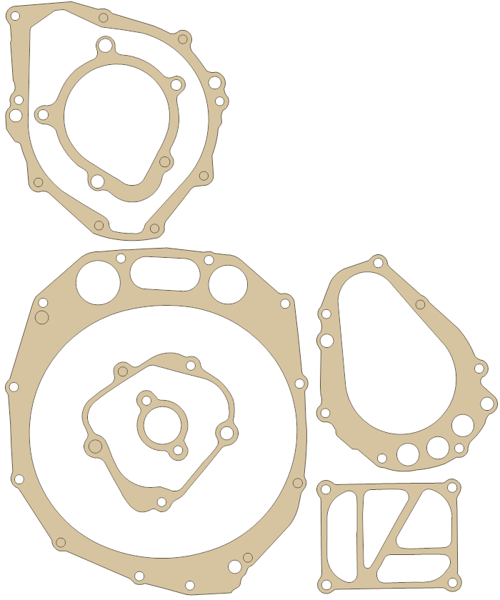 Suzuki GSX1300R Gasket Set gasket outline