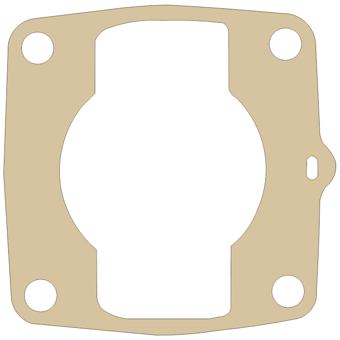 Suzuki Base gasket outline, OEM 11241-34600, A material
