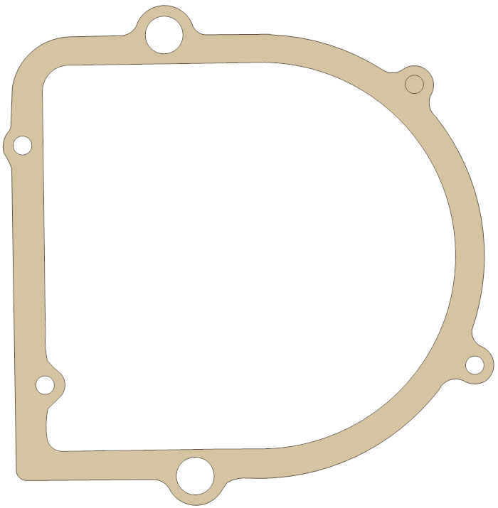 Suzuki X5214 Gasket gasket outline