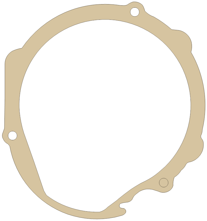 Suzuki Gasket gasket outline, OEM 11483-28C01, A material