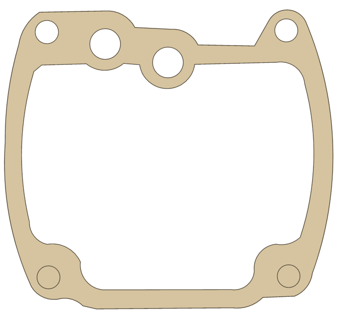 Suzuki Float Chamber gasket outline, OEM 13251-09210, B material