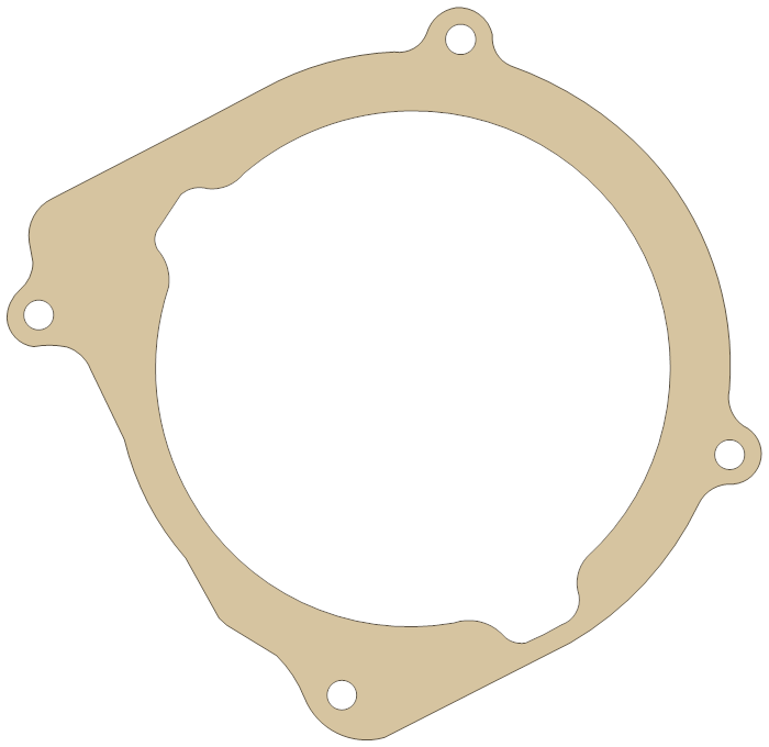 Suzuki LFV Recoil Starter gasket outline