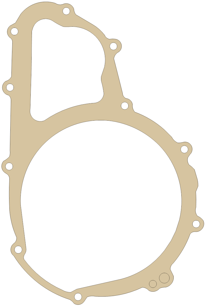 Suzuki DR650SE Magneto Cover gasket outline