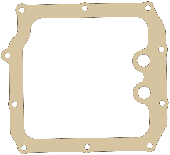 Suzuki GR650 11489-15501 gasket outline