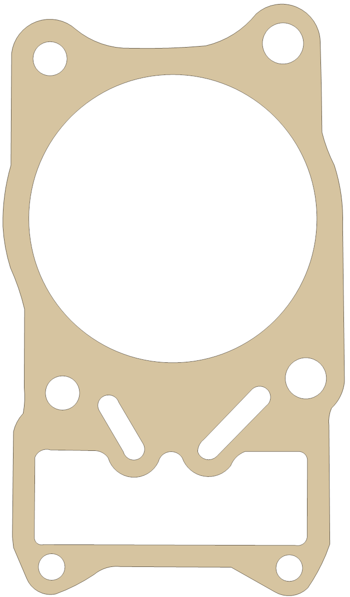 Suzuki 11241-3JA10 gasket outline, OEM 11241-3JA10, A material