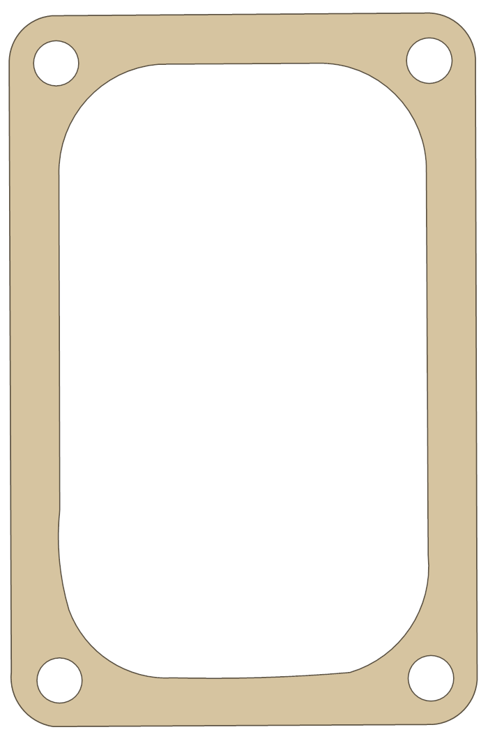Suzuki Cylinder Cover No.2 gasket outline, OEM 11238-36E01, A material