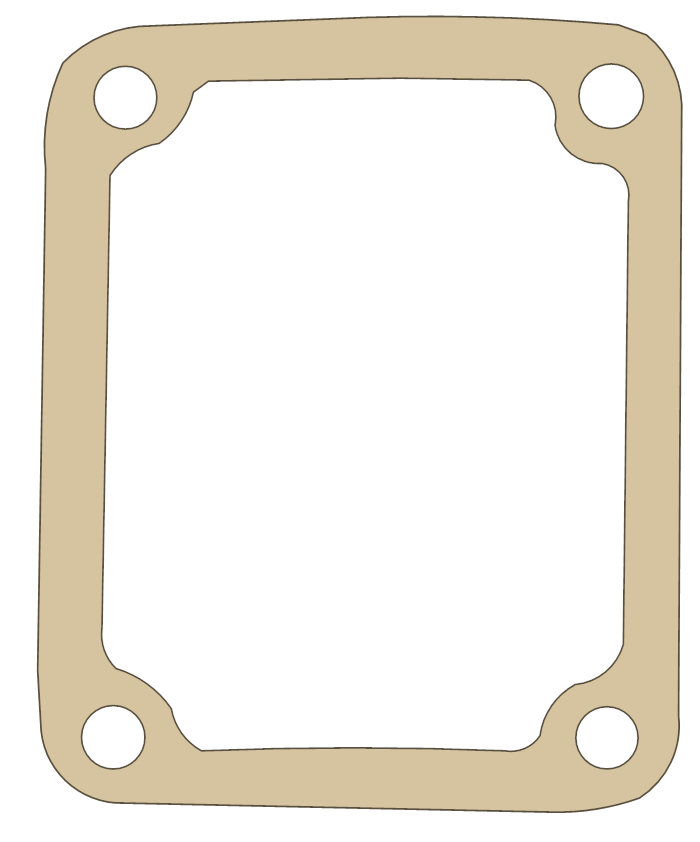 Suzuki RM80 Cylinder Cover No.2 gasket outline
