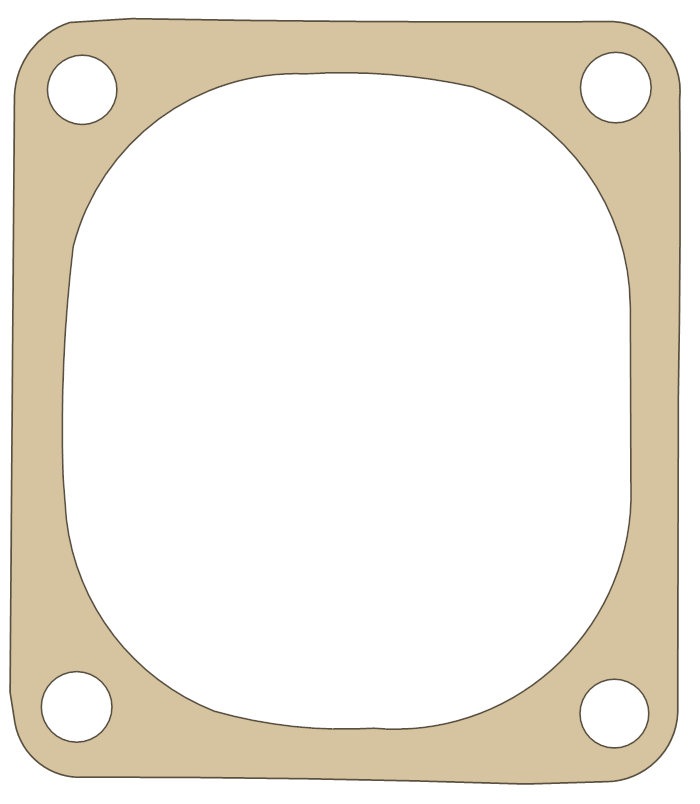 Suzuki Cylinder Cover No.2 gasket outline, OEM 11238-27C30, A material