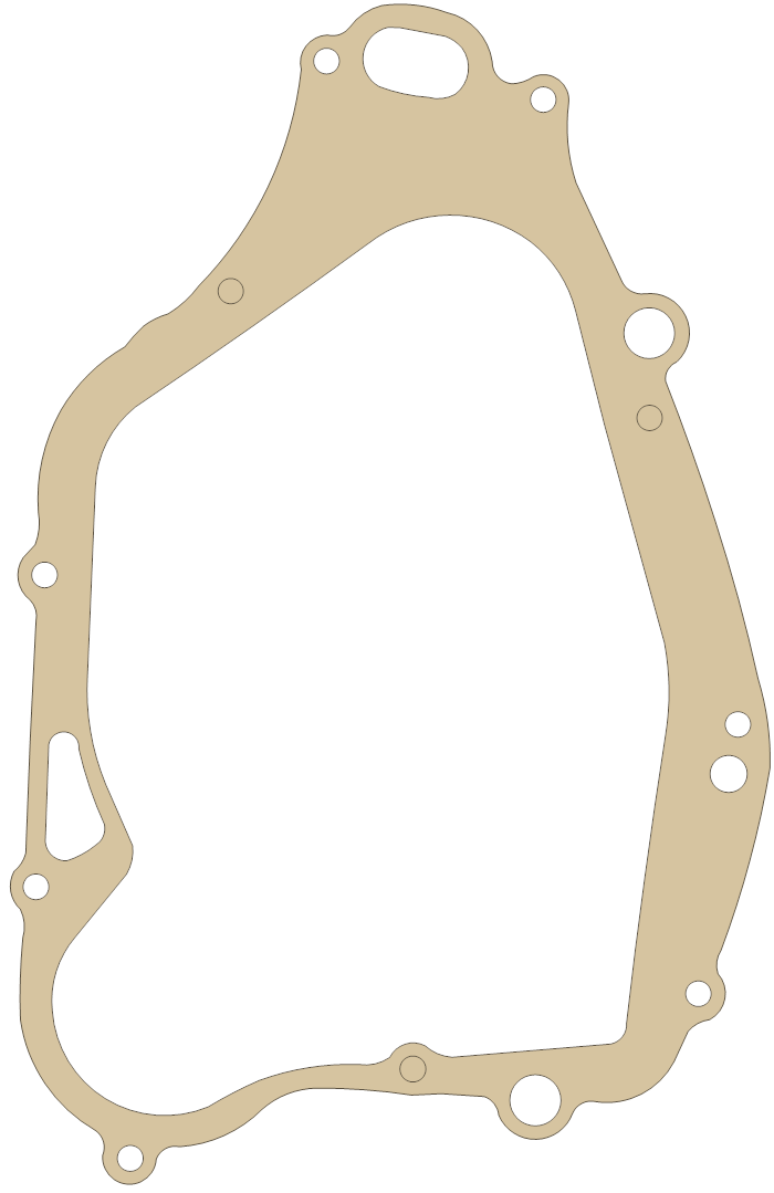 Suzuki Clutch Cover gasket outline, OEM 11482-13A00, A material