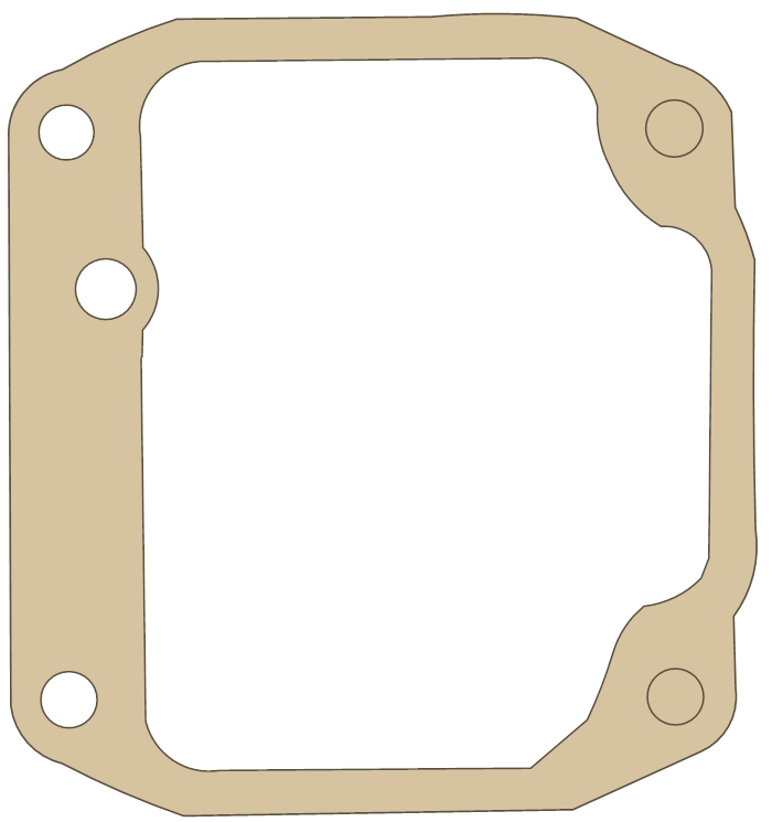 Suzuki LTF160 Float Chamber gasket outline