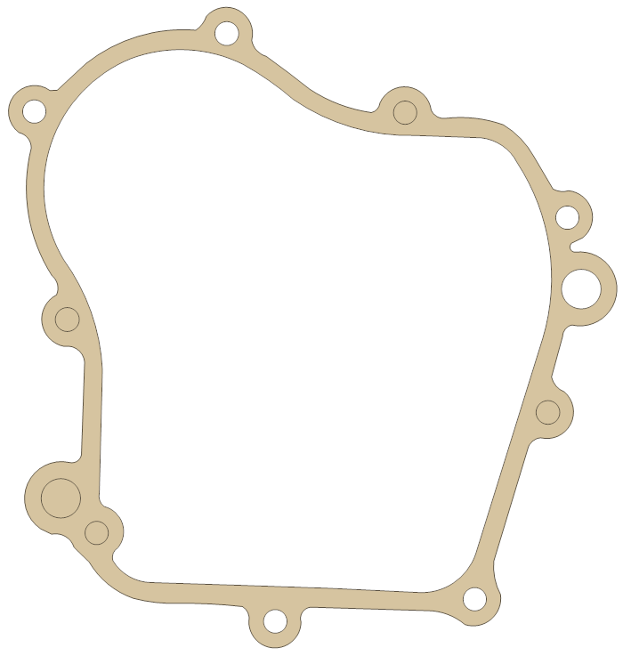 Suzuki 11351-90100/10 gasket outline, OEM 11351-90100/10, A material