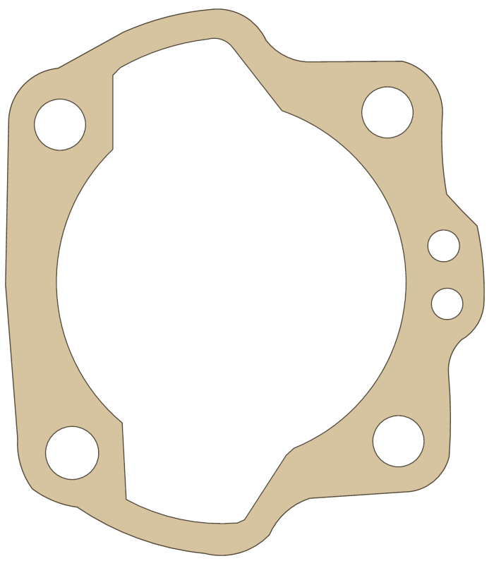 Suzuki Base gasket outline, OEM 11241-04200, A material