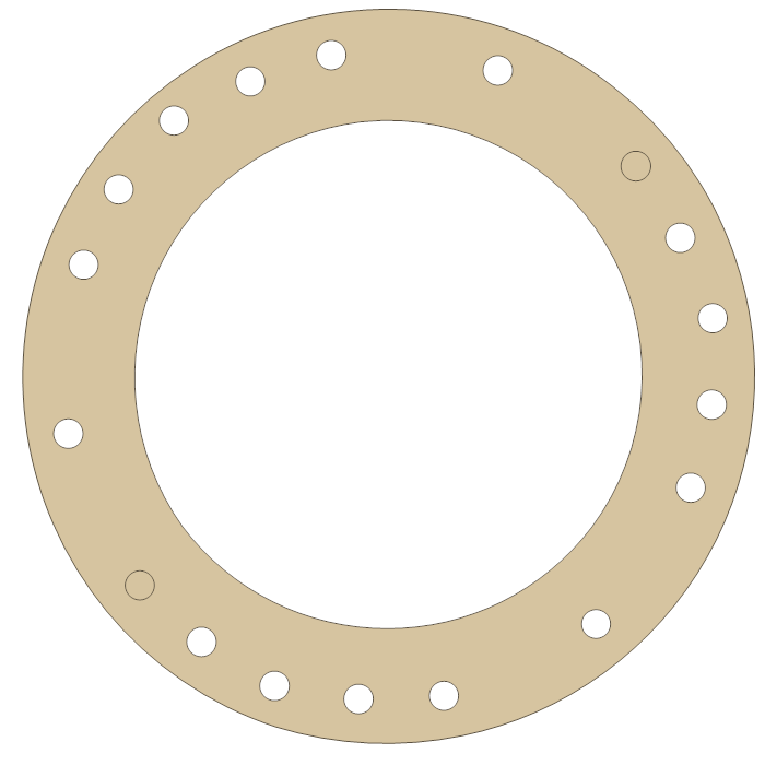 Suzuki Contact Breaker Cover gasket outline, OEM 11491-44100, A material