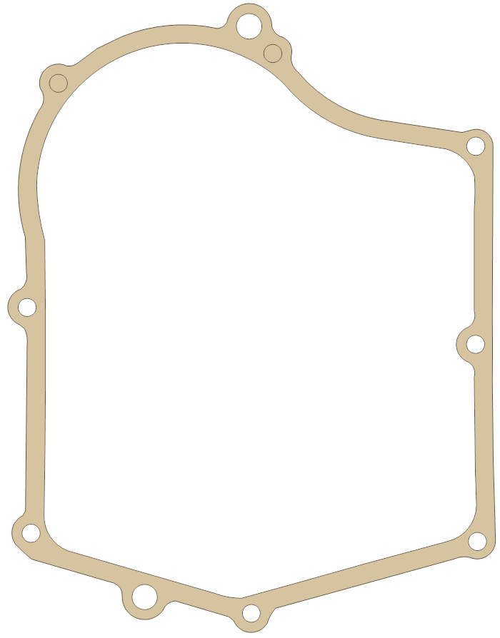 Suzuki 11351-90200/10 gasket outline, OEM 11351-90200/10, A material