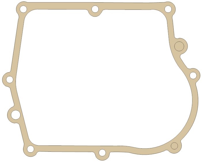 Suzuki 11351-90000 gasket outline, OEM 11351-90000, A material