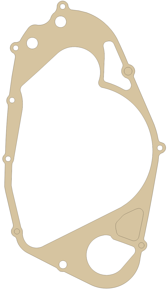 Suzuki 11482-10000 gasket outline, OEM 11482-10000, A material