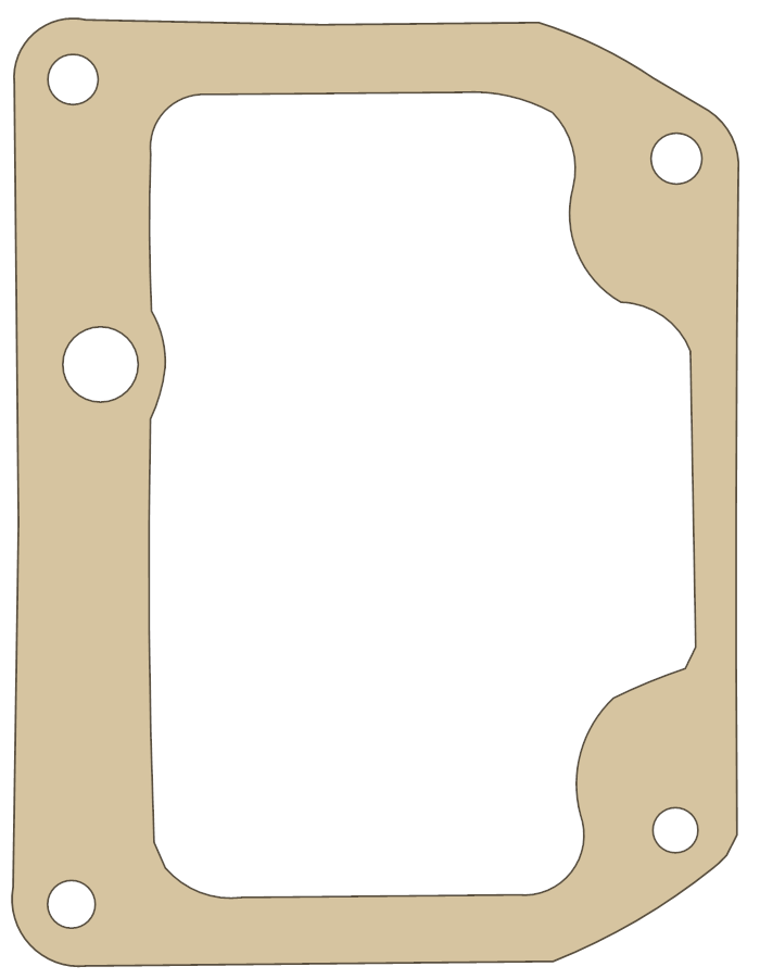Suzuki RM80 Gasket gasket outline
