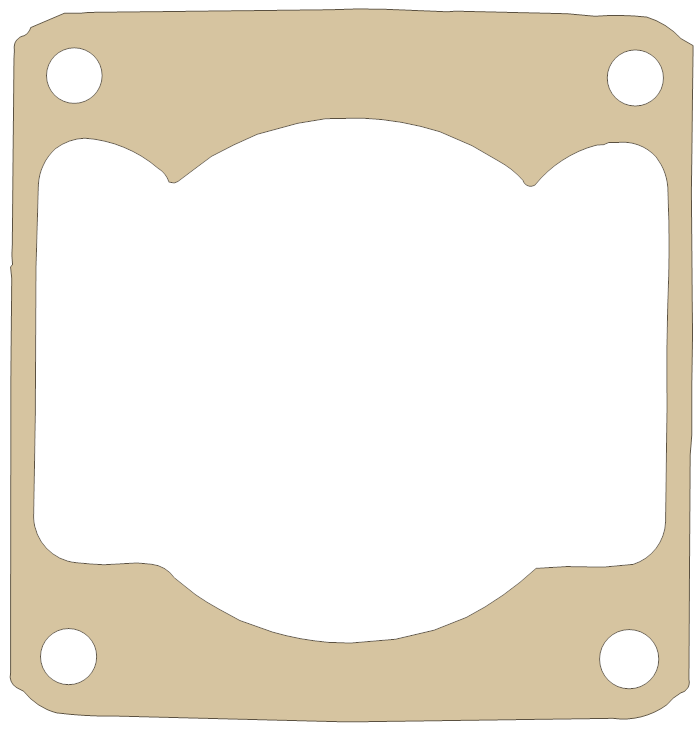 KT Cougar Big Base gasket outline