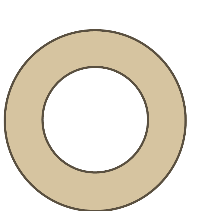 Kawasaki GA2300 Gasket gasket outline