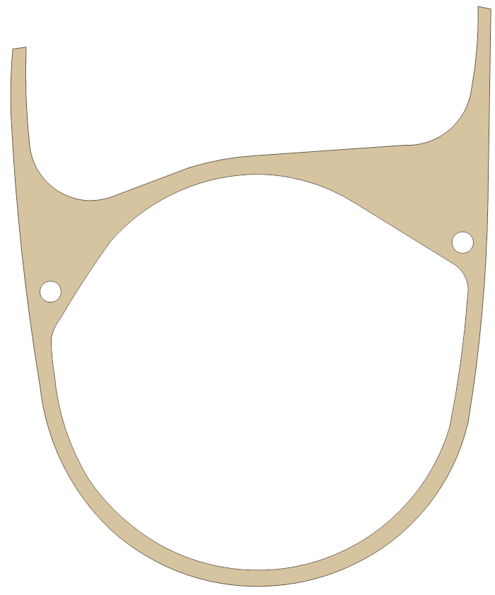 Kawasaki G31M Gasket gasket outline