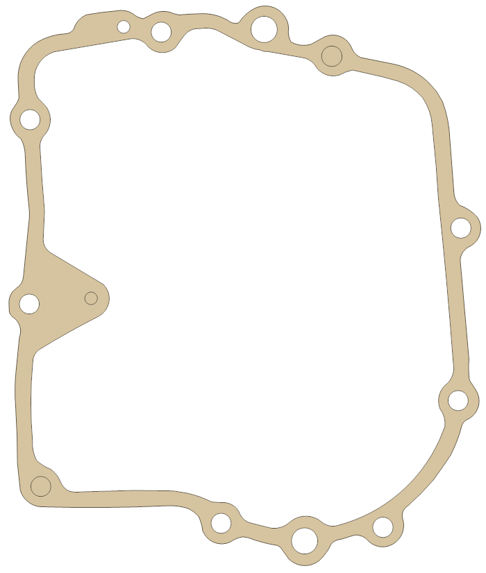 Kawasaki ZX1000 Bevel Gear gasket outline
