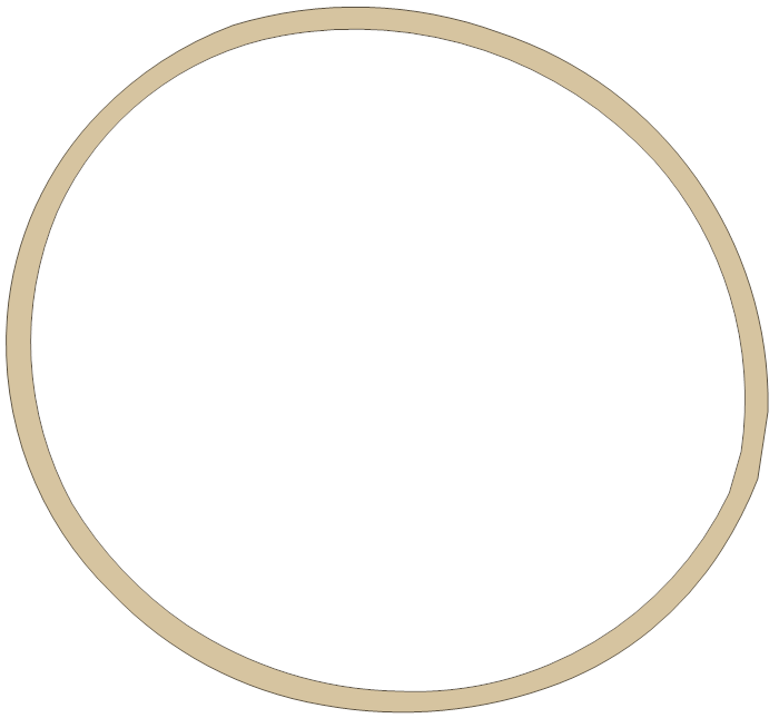 Kawasaki KH100 Breaker Cover gasket outline