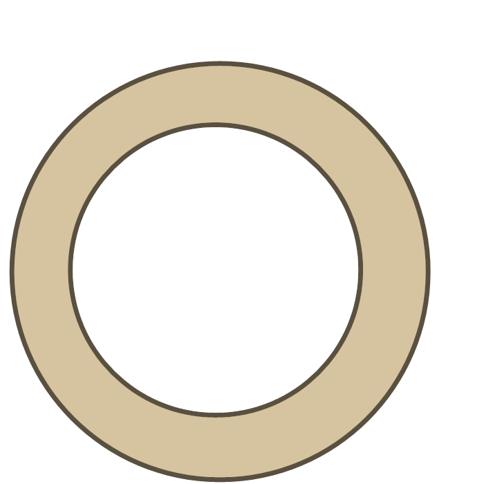 Kawasaki Gasket gasket outline, OEM 11009-2046, A material
