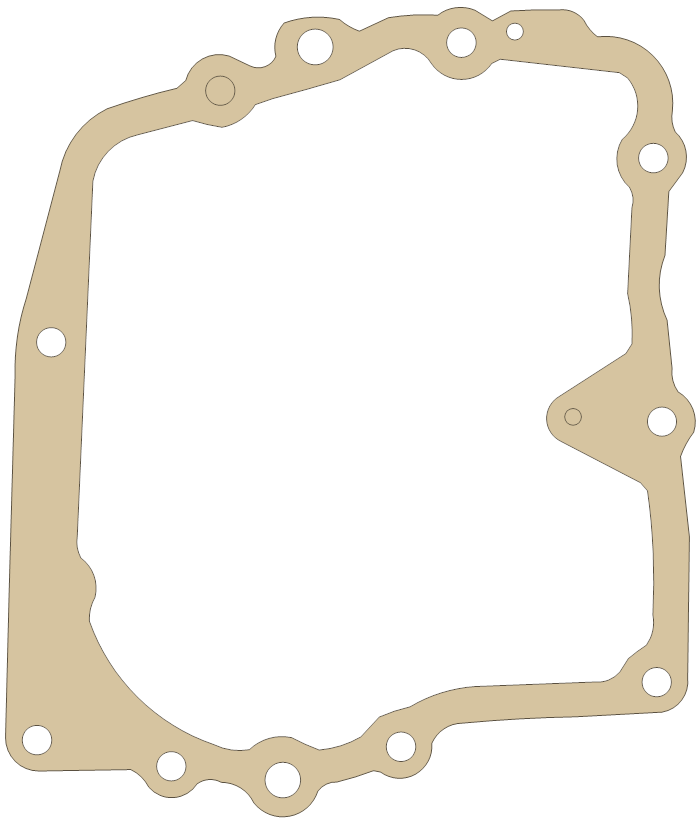 Kawasaki ZG1000 Bevel Gear gasket outline