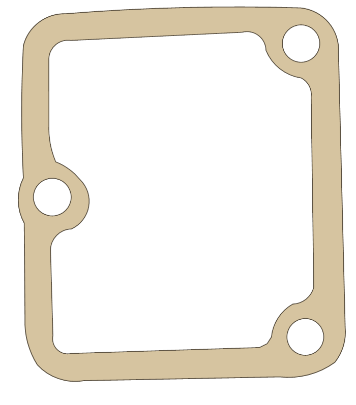 Kawasaki Main Cover gasket outline, OEM 11060-1690, A material