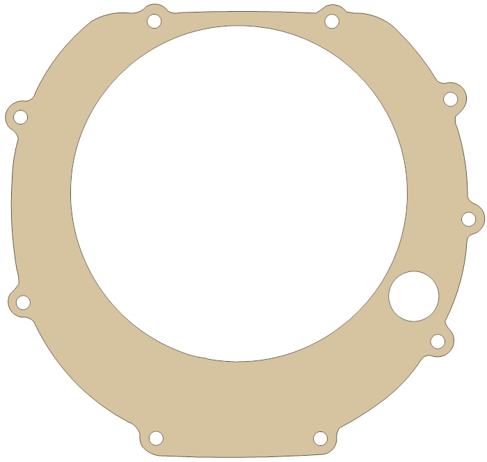 Kawasaki ZX1100 Clutch gasket outline