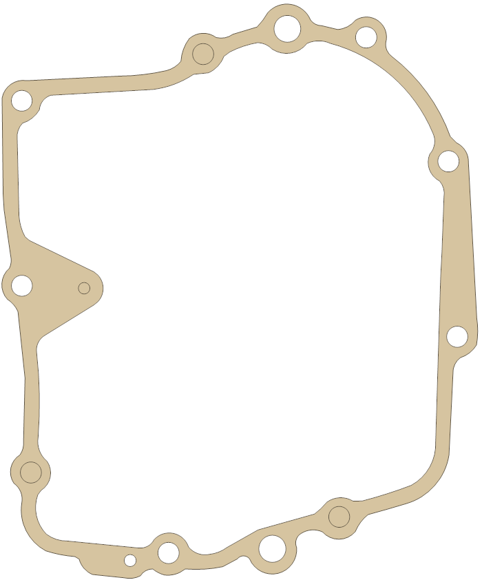 Kawasaki ZX-11 Transmission Cover gasket outline