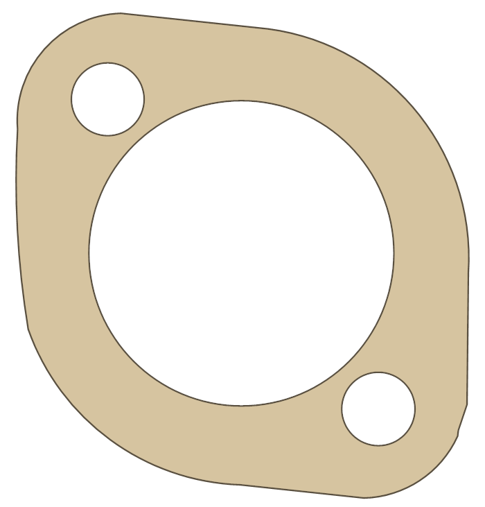 Triumph 650 16 gasket outline
