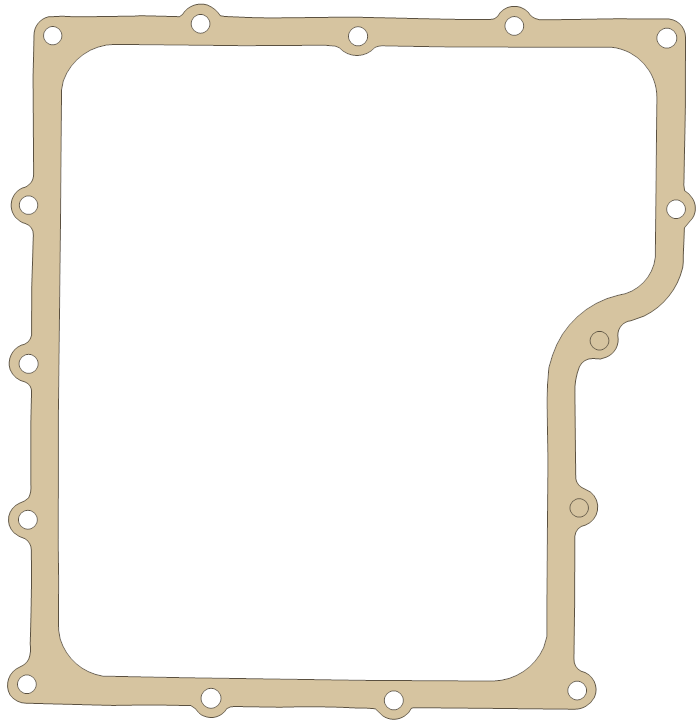 Triumph 600 Oil Pan gasket outline