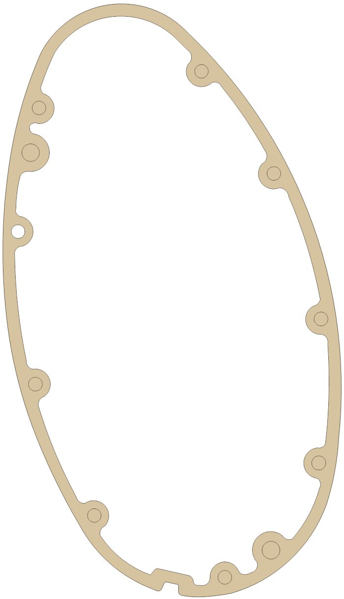 Husqvarna Set 2 gasket outline