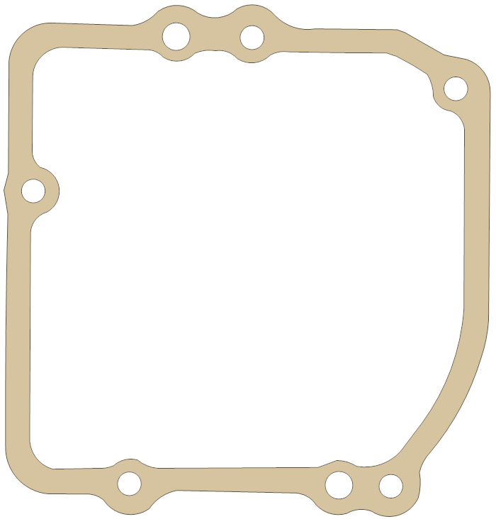 Harley Davidson Shifter Cover gasket outline, OEM 34824-79, A material