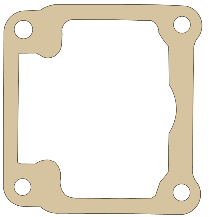 Cobra CM50 Float Bowl gasket outline