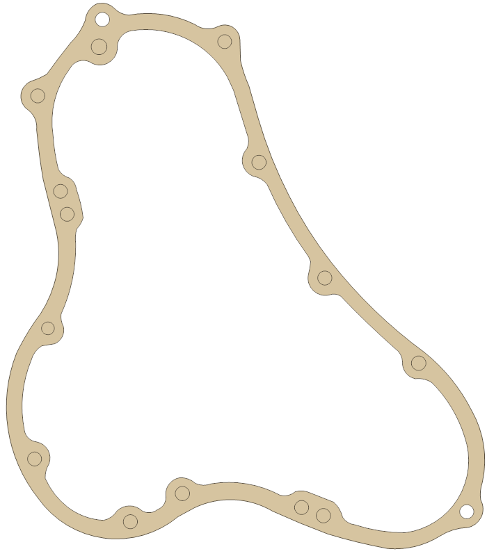 Norton Timing Cover gasket outline, OEM 06-1092, B material