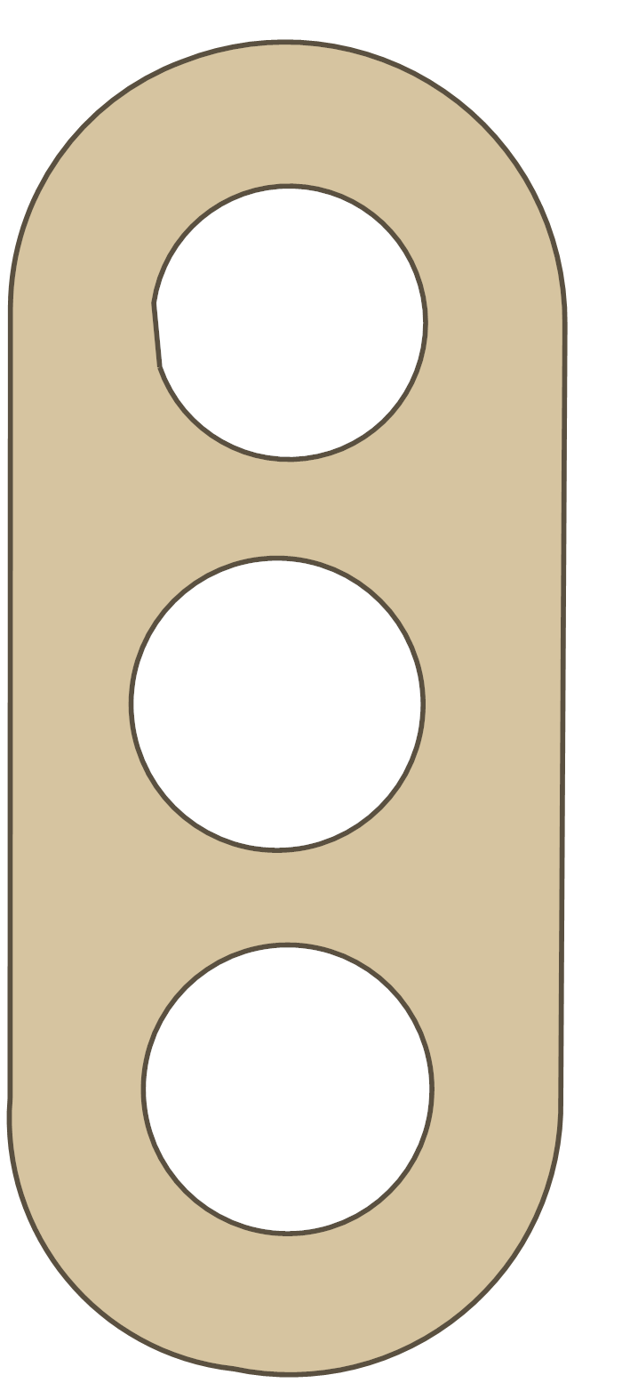Norton Junction Block gasket outline, OEM 03-2044, D material
