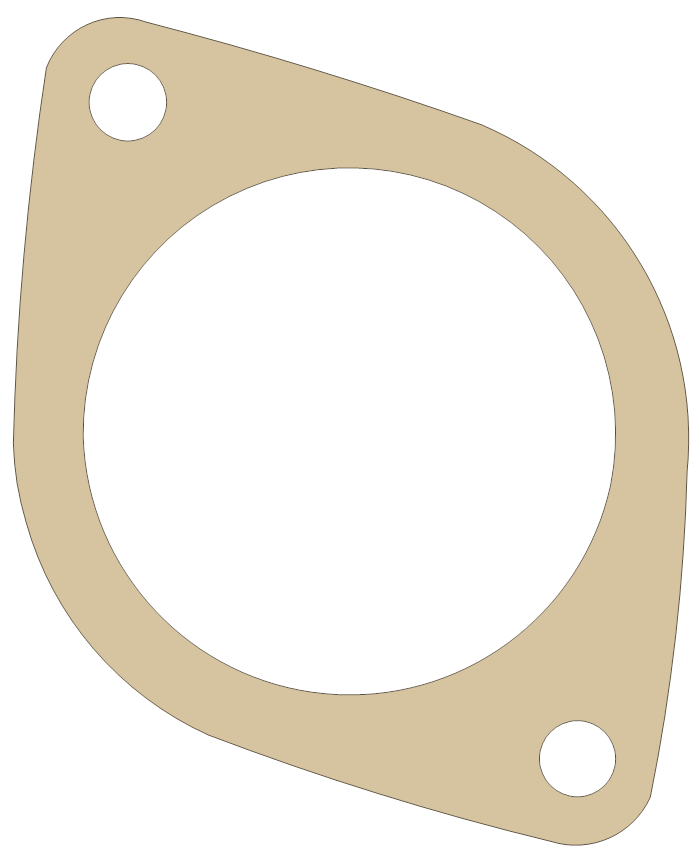 Sea-Doo 580 580-3 gasket outline